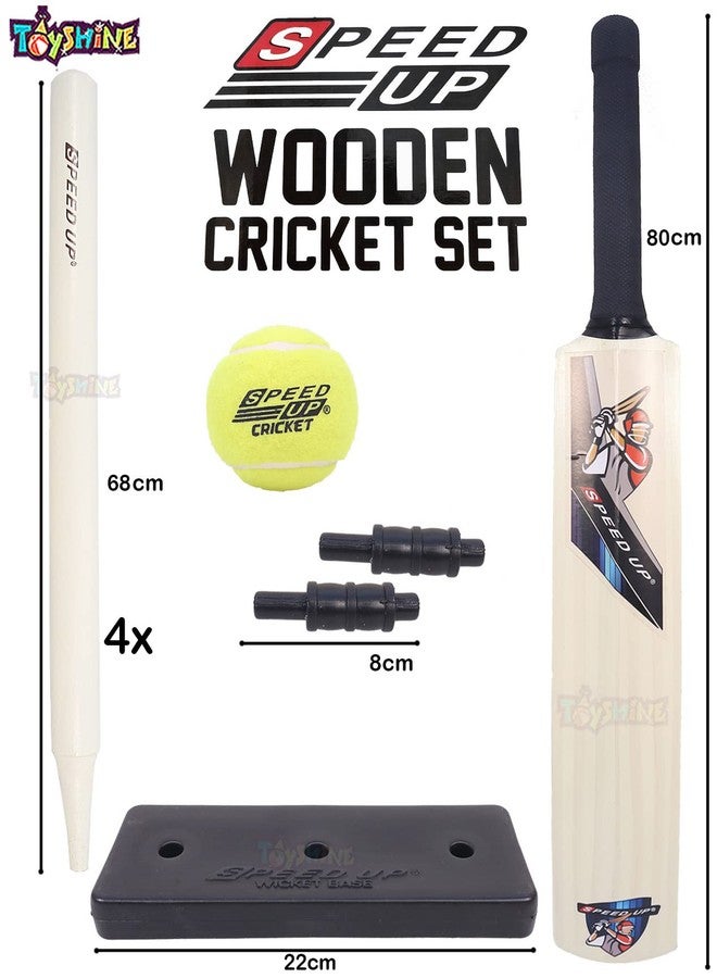 Toyshine Speed Up X-Shot Combo Box Cricket Kit For Kids (Bat Size: 6, 6-12 Yrs) Gift Sports Outdoor Toy Boys Girls Picnic (Carry Bag)- Sstp, Blue - Image 5